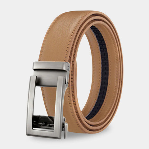 CEINTURE MAJESTIQUE : Ceinture automatique en cuir a clique simple pour femme