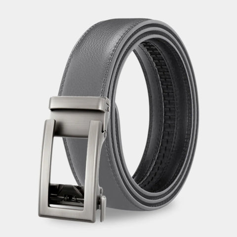 CEINTURE MAJESTIQUE : Ceinture automatique en cuir a clique simple pour femme