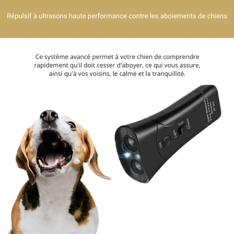 BarkLess® de DEROL | Silencieux en quelques secondes : le système anti-aboiement rapide !