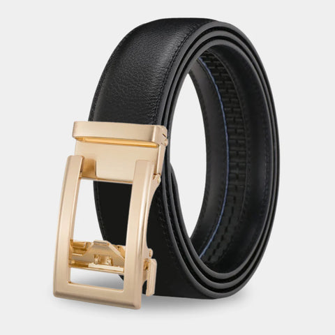 CEINTURE MAJESTIQUE : Ceinture automatique en cuir a clique simple pour femme