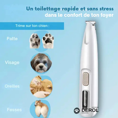 TrimPatte Pro - Soins des pattes sans douleur en quelques secondes