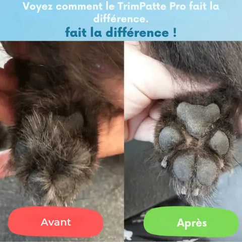 TrimPatte Pro - Soins des pattes sans douleur en quelques secondes