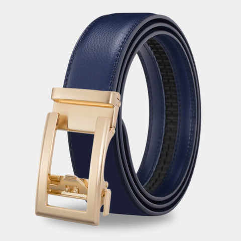 CEINTURE MAJESTIQUE : Ceinture automatique en cuir a clique simple pour femme