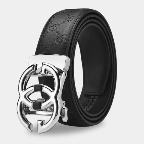 CEINTURE MAJESTIQUE : Ceinture automatique en cuir a clique simple pour femme